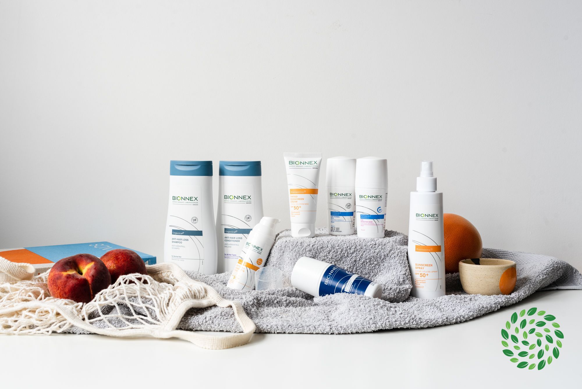 Bionnex - švédská organická kosmetika pro péči o vlasy a pokožku - deodoranty, opalovací přípravky, šampony
